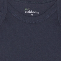 BIRKHOLM 2-Pak Kortærmet Body Navy Blå